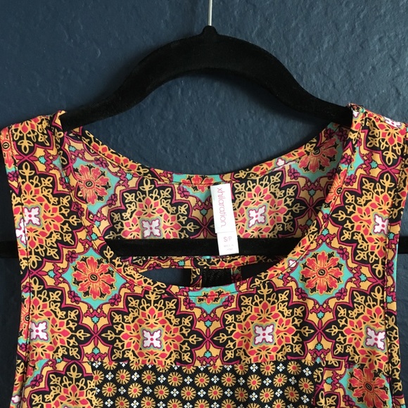 •70s style fun printed dress• - Picture 5 of 5